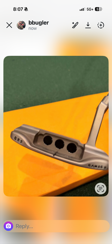 Left handed Scotty Cameron GSS Newport