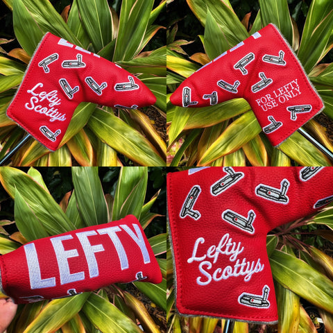Red EP x LeftyScottys blade head cover
