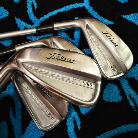 Left handed T100 iron set