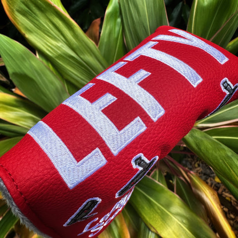 Red EP x LeftyScottys blade head cover