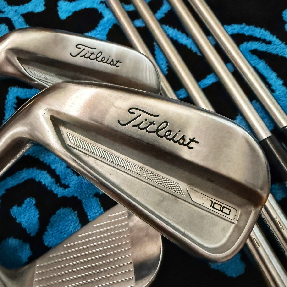 Left handed T100 iron set