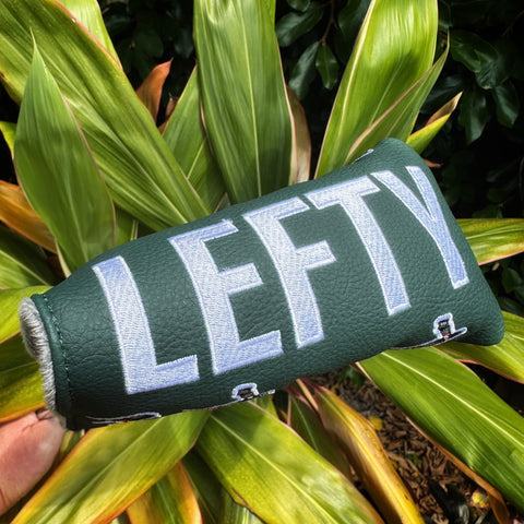 Green EP x LeftyScottys blade head cover